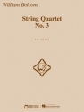 William Bolcom String Quartet No. 3 - Score And Parts Streichquartett Partitur + Stimmen