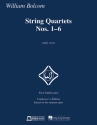 William Bolcom String Quartets Nos 1-6 Streichquartett Studienpartitur