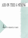 Air on the G String Piano, Vocal and Guitar Blatt
