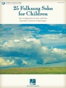 25 Folksong Solos for Children Vocal and Piano Buch + Online-Audio