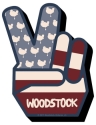 Woodstock Peace - Chunky Magnet  Magnet