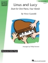Vince Guaraldi, Linus and Lucy Piano 4 Hands Blatt