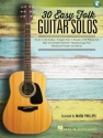 30 Easy Folk Guitar Solos (+Online Audio) for guitar