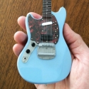 Fender(Tm) Mustang Solid Blue Model  Geschenk