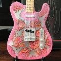 Fender(Tm) Telecaster(Tm) - Pink Paisley Miniature Guitar Replica Collectible