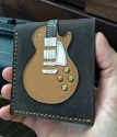 Honey Burst Single Cutaway Electric Guitar Wallet  Geschenk