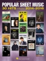Popular Sheet Music 2014-2016 songbook piano/vocal/guitar