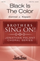 Black Is the Color TTBB and Piano Chorpartitur