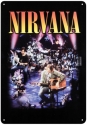 Nirvana Tin Sign - MTV  Wohnaccessoires