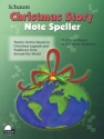 Wesley Schaum, Christmas Story Note Speller Klavier Buch