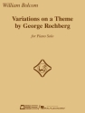 William Bolcom Variations on a Theme by George Rochberg Klavier Buch