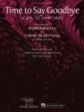 Time to Say Goodbye (Con te partir) for piano, vocal and guitar Einzelausgabe