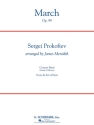 Sergei Prokofiev, March, Op. 99 Concert Band Partitur + Stimmen