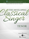 BHI93460 The developing classical Singer (+Audio Online Access) for tenor and piano