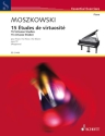 15 �tudes de virtuosit� op.72 f�r Klavier