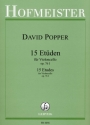 15 Et�den op.76,1 f�r Violoncello