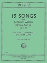 15 Songs from Schlichte Weisen (Simple Songs) op. 76 for medium-low voice and piano