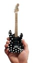 Fender Stratocaster - Black - Polka Dots  Wohnaccessoires