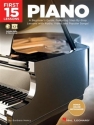 First 15 Lessons (+ Online-Audio +-Video) for piano