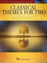 Classical Themes for 2 clarinets score