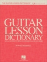 HL00258100 The Guitar Lesson Dictionary (+Online Audio Access)