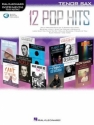 12 Pop Hits (+audio online): for tenor saxophone
