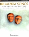 Broadway Songs for Classical Players (+Online Audio) for violin and piano