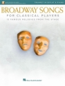 Broadway Songs for Classical Players-Trumpet/Piano Trumpet and Piano Book & Audio-Online