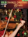 Favorite Christmas Hymns (+Online Audio) for violin violin playalong vol.77