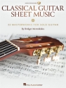 Classical Guitar Sheet Music Gitarre Buch + Online-Audio