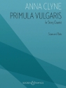 Primula vulgaris fr Streichquartett Partitur und Stimmen