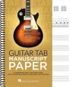 Guitar Tab Manuscript Paper Notenpapier