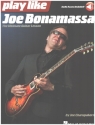 Play like Joe Bonamassa (+Online Audio) for guitar
