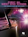 First 50 West End Songs You should play on the Piano for easy piano (with lyrics and chords)