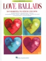 Love Ballads for ukulele (melody, lyrics and chord diagrams for standard G-C-E-A tuning)