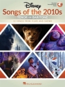 Disney Songs of the 2010s Tenor or Baritone Voice and Piano Book & Audio-Online