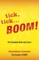 tick, tick ... BOOM!  Libretto (en)
