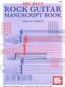 Rock Guitar Manuscript Book guitar/tab/chord boxes 