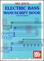 Electric Bass Manuscript Book bass/tab