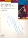 In Recital throughout the Year vol.1 book 2 (+CD) for piano (with teacher's part)