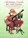 Christmas Carols for Solo Guitar Gitarre Buch