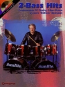 Dave Bedrock Bedrosian, 2-Bass Hits Schlagzeug Buch + CD