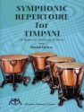 Symphonic Repertoire for Timpani Timpani Buch