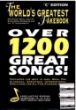 The World's greatest Fake Book: for C instruments (melody line, chords) over 1200 great songs