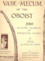 Vade-mecum of the Oboist 230 selected technical and orchestral studies
