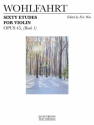 Franz Wohlfahrt, 6 Etudes for Violin, Op. 45 Violin Buch