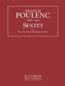 Sextet for flute, oboe, clarinet, horn, bassoon and piano score and parts