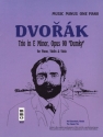 Antonn Dvork, Piano Trio in A Major, Op. 90 Dumky Klavier Buch + CD