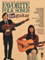 Favorite Folks Songs for Guitar Gitarre Buch + CD