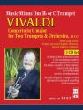 Antonio Vivaldi, Concerto for Two Trumpets 2 Trumpets Buch + 2 CDs